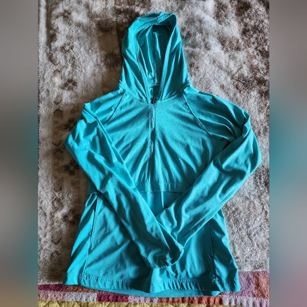 Omni Shade Columbia XS lightweight hoodie jacket shirt womens